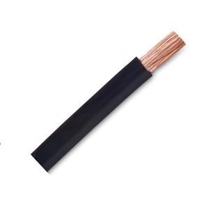 1 GA BLACK WELDING CABLE / PIED